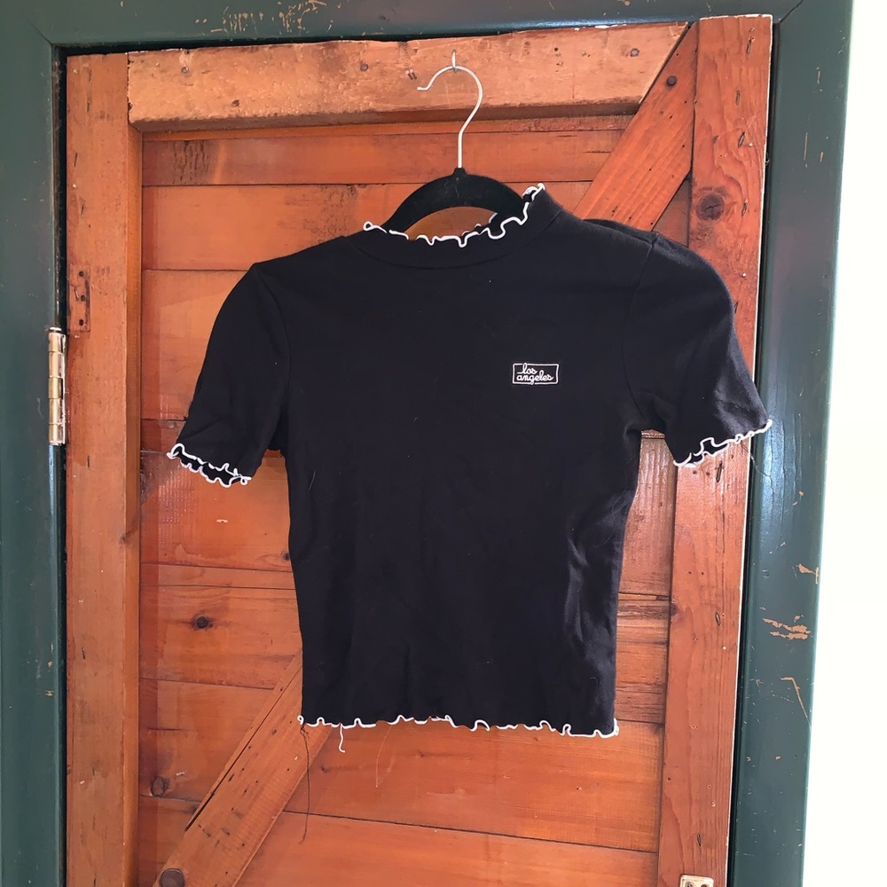 LA Short Sleeve Top